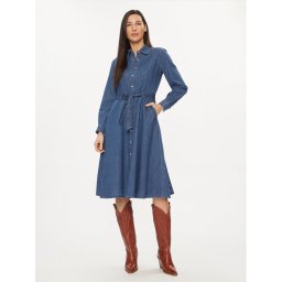 United Colors Of Benetton Farmer ruha 4RZKDV07A Kék Regular Fit