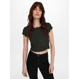 ONLY Póló Anits 15253651 Fekete Regular Fit