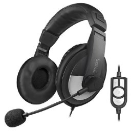 Stereo fejhallgató mikrofonnal, szabályozható hangerővel ew05150