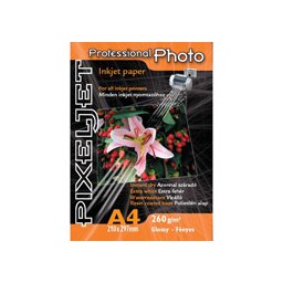 Pixeljet Professional A4/200 260g fényes bulk inkjet fotópapír
