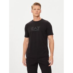 EA7 Emporio Armani Póló 3DPT36 PJULZ 1200 Fekete Regular Fit