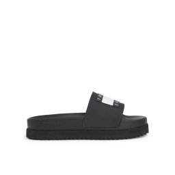 Tommy Jeans Papucs Tjw Elevated Flatform Slide EN0EN02451 Fekete