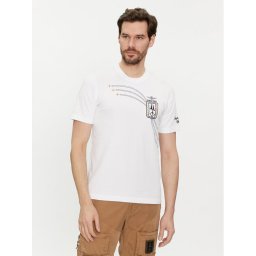 Aeronautica Militare Póló 241TS2242J592 Fehér Regular Fit
