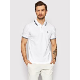United Colors Of Benetton Pólóing 3WG9J3181 Fehér Regular Fit