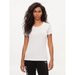 EA7 Emporio Armani Póló 3DTT44 TJ6SZ 1100 Fehér Slim Fit