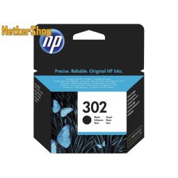 HP F6U66AE (302) fekete eredeti tintapatron (1 év garancia)