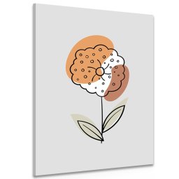 Minimalista virág No2