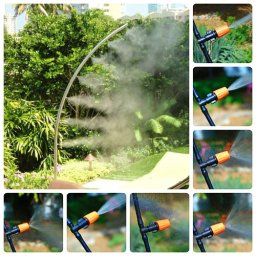 10 méteres párakapu / párafüggöny - kültéri frissítő