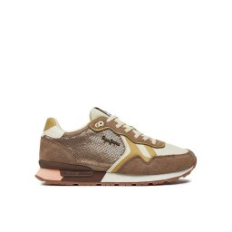 Pepe Jeans Sportcipők Brit Sequins W PLS40009 Bézs