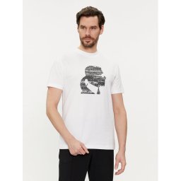 KARL LAGERFELD Póló 755423 542241 Fehér Regular Fit