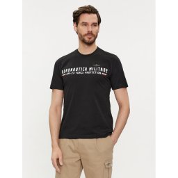 Aeronautica Militare Póló 241TS1942J538 Fekete Regular Fit
