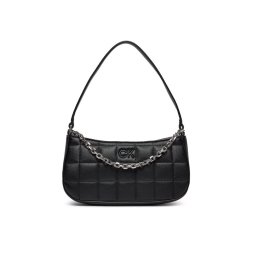 Calvin Klein Táska Square Quilt Chain Elongated Bag K60K612017 Fekete