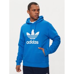 adidas Pulóver adicolor Classics Trefoil IM9410 Kék Regular Fit
