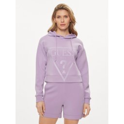Guess Pulóver New Alisa V2YQ08 K7UW2 Lila Regular Fit