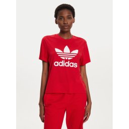 adidas Póló adicolor Trefoil IM6930 Piros Boxy Fit