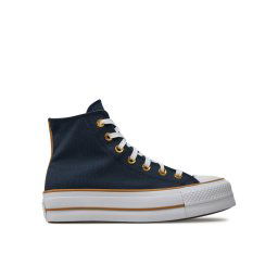 Converse Tornacipő Chuck Taylor All Star Lift Platform Herringbone Stripe A08860C Kék