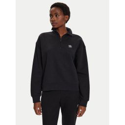 adidas Pulóver Essentials IU2711 Fekete Loose Fit