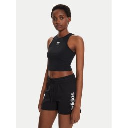 adidas Felső Essentials IJ8251 Fekete Slim Fit