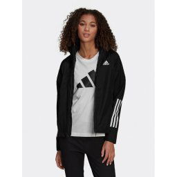adidas Átmeneti kabát BSC 3-Stripes RAIN.RDY H65759 Fekete Regular Fit