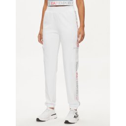 EA7 Emporio Armani Melegítő alsó 3DTP64 TJKWZ 1100 Fehér Regular Fit