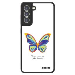 ULTIMATE CASE Samsung Galaxy S21 FE 5G - készülékre - Diamanty White