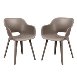 Akola duo kerti szék cappuccino