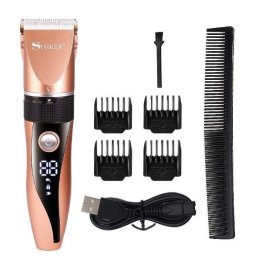 SURKER professzionális hajvágó digitális LCD képernyővel