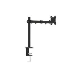 Gembird fekete állítható asztali tartó konzol 13"-27" - max. 8kg támasz