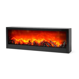 SilverHome Nagy méretű kandalló hatású dekorlámpa 100 cm * 27 cm