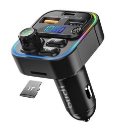 SilverHome Budi Autós Bluetooth FM Transzmitter 2 USB LED világítással