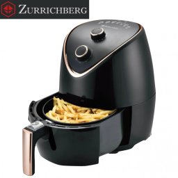 ZURRICHBERG ZBP 2701 PROFESSIONAL FORRÓLEVEGŐS FRITŐZ 1500W FEKETE
