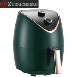 ZURRICHBERG ZBP 2702 PROFESSIONAL FORRÓLEVEGŐS FRITŐZ 1500W ZÖLD - ROSEGOLD