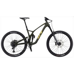 GT Force 29 Carbon Pro férfi Fully Mountain Bike military green XL