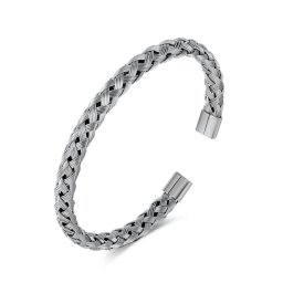 Fonott hatású nemesacél karperec