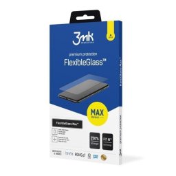 3mk FlexibleGlass Max hibrid üveg Apple iPhone 14 Pro készülékhez, fekete
