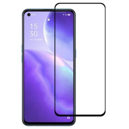 3D Edzett üveg Oppo Reno5 5G fekete