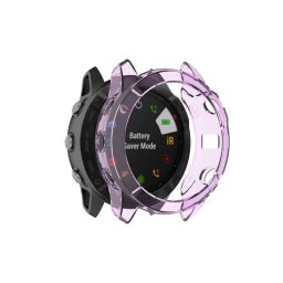 TPU HALF Garmin Fenix 6X / 6X Pro lila borító