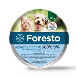 FORESTO nyakörv S 8kg alatt (kutya-macska)