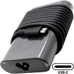 65 W-os tápegység, 5 V/9 V/15 V/20 V, USB-C, eredeti DELL GJJYR/V2TJ7/2YK0F/CJG9W