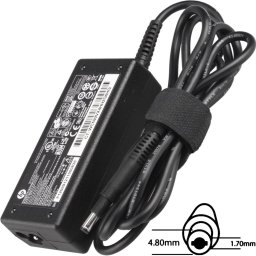 Tápegység 65W,19,5V 4.8x1.7 hosszú, eredeti HP adapter