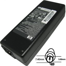 Tápegység 90W 18.5V, 7.4x5.0, eredeti HP hálózati adapter