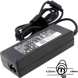 Tápegység 90W, 19.5V 4.5x3.0mm, eredeti DELL