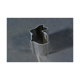 Nyúl mini kiszúró forma linzerközéphez 1,5 cm