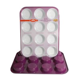 Muffinsütő forma kerámia bevonattal 12 adagos 59000119 Kifutó termék!