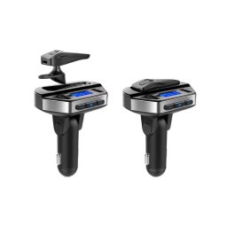 SilverHome Autós FM transzmitter Bluetooth Headsettel V6