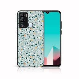 PROTEMIO MY ART Védőburkolat Infinix Hot 12i BLUE TERRAZZO (164) készülékhez