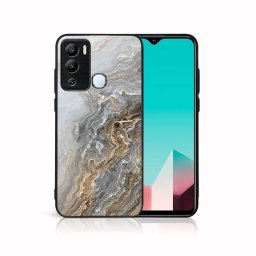 PROTEMIO MY ART Védőburkolat Infinix Hot 12i BEIGE (151) készülékhez