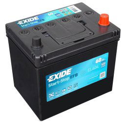 EXIDE Start-Stop EFB EL604 60Ah autó akkumulátor jobb+
