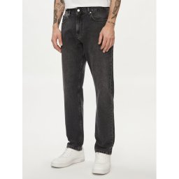 Calvin Klein Jeans Farmer Authentic J30J324830 Fekete Straight Fit