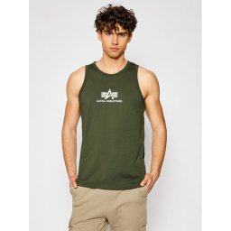 Alpha Industries Trikó Basic 126566 Zöld Regular Fit